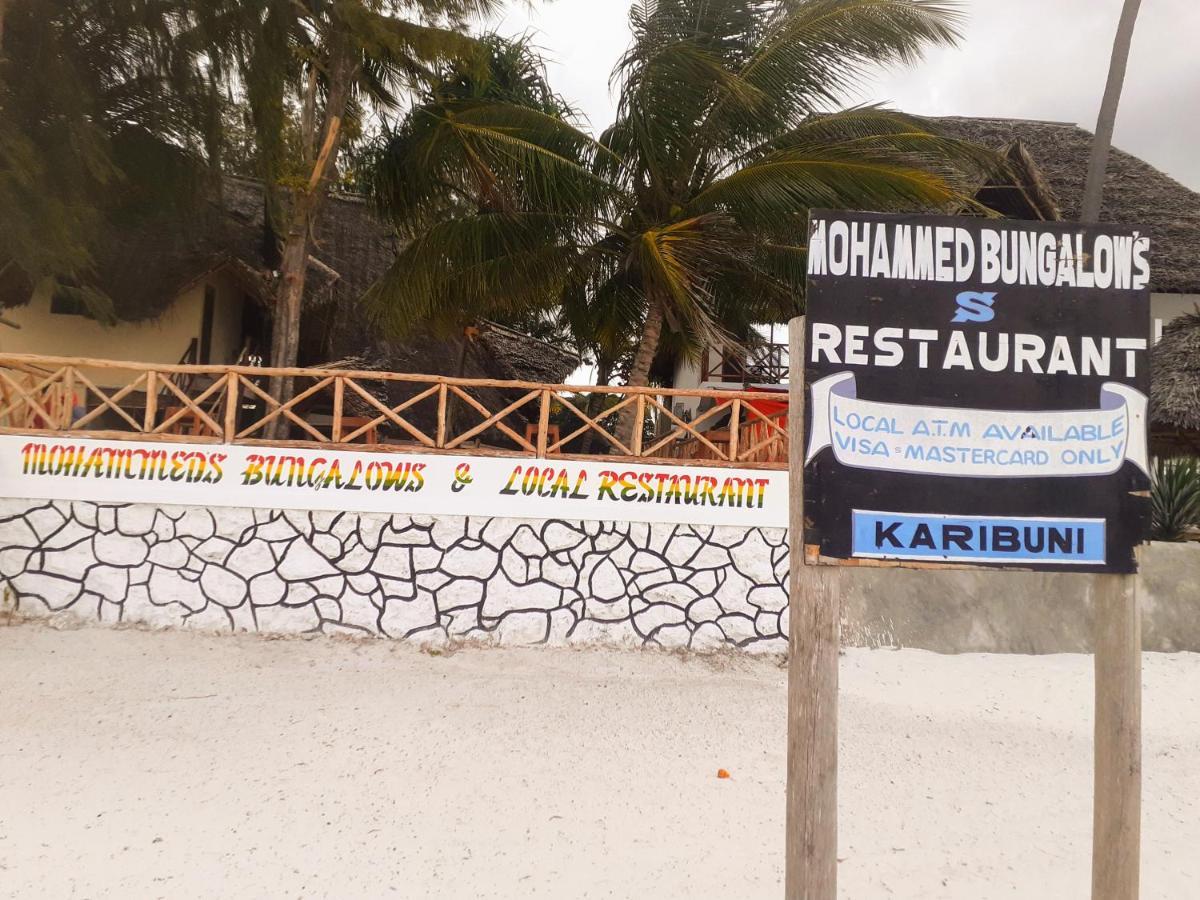 Mohammed Bungalows And Restaurant Matemwe  Exterior foto